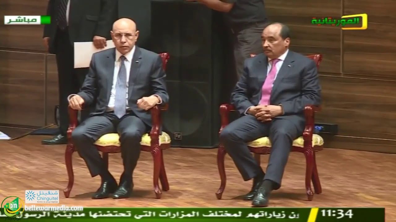 وقائع حفل تنصيب الرئيس الموريتاني الجديد محمد ولد الشيخ الغزواني  - كاملاً