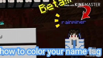 How to color your name tag in minecraft