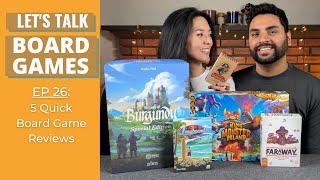 Let's Talk Board Games #26 - 5 Quick Board Game Reviews screenshot 2