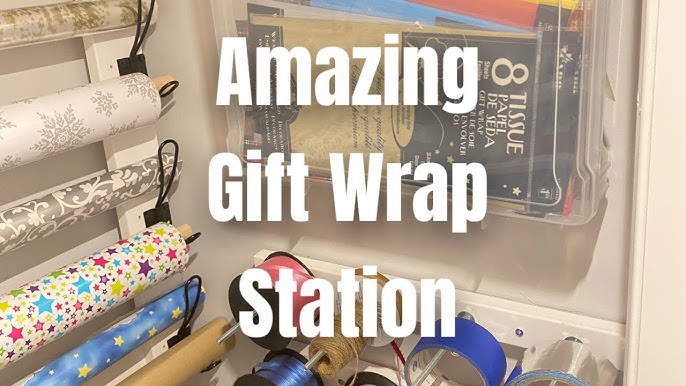 How to Store Your Gift Wrap and Wrapping Paper Vertical Like a PRO with  Wrap iT 