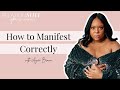 How to manifest correctly with aycee brown  relationshit w kamie crawford