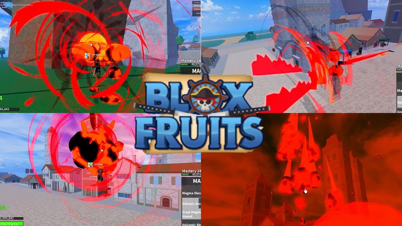 🔥 Awakened Magma Showcase│Blox Fruits 