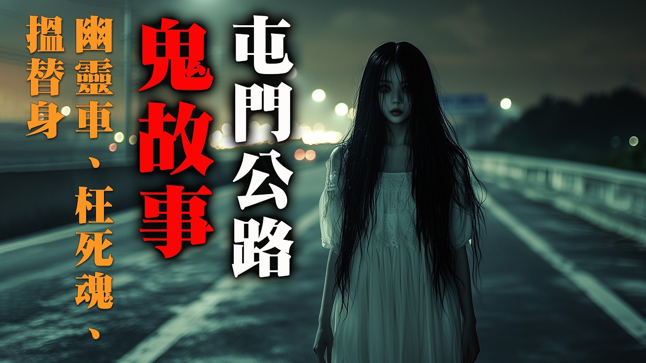 【鬼故 香港粵語恐怖 】屯門公路｜半夜超速的幽靈車｜鬼乘客尋找替身｜車上出現紙紥公仔｜真人真事｜廣東話｜聽鬼故事