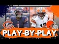 Chicago Bears vs Cleveland Browns play-by-play watch party and reactions
