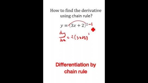 How to find the derivative using chain rule #shorts #short #youtubeshorts #maths #math #shortsfeed