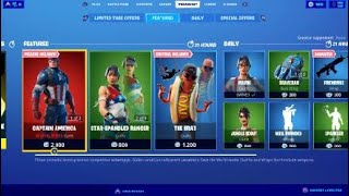 The items in today's fortnite item shop will be store until sunday 5th
july 2020 on australian timezone states and territory of 8am wa 9:30am
nt & ...