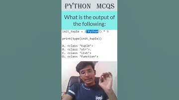 Quick Python MCQ Breakdown | Learn Python Fast #infytqmcq #infytq #shorts #python  #infytqpython