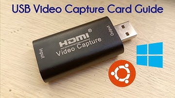 USB Video Capture Card usage guide | Windows/Linux