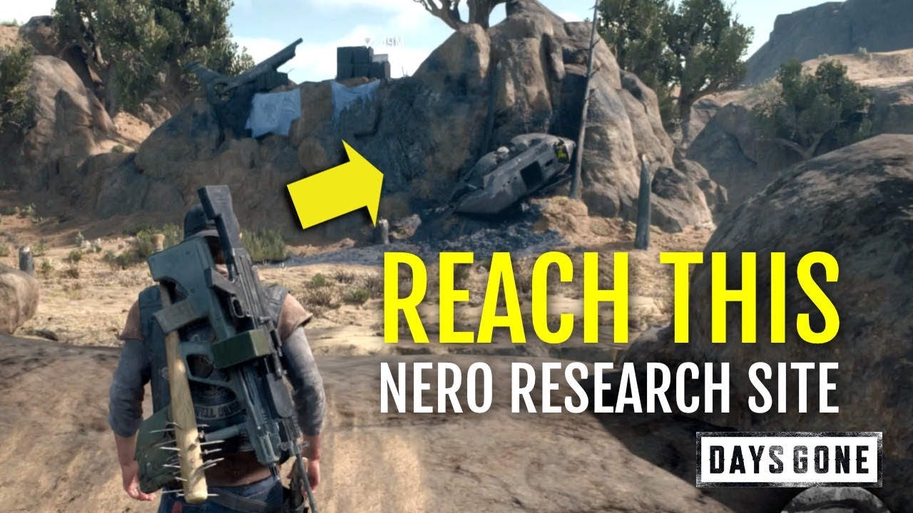 days gone how to get to nero research site helicopter