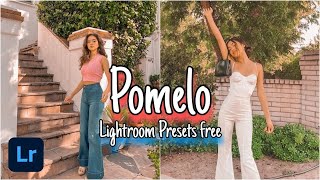こんにちは lightroom mobile presets free dng | lightroom tutorial new 2021 Pomelo presets screenshot 5