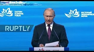 LIVE: Putin takes part in plenary session during Eastern Economic Forum