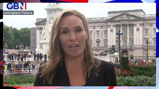 Isabel Webster is at Buckingham Palace reflecting on the events of the past day