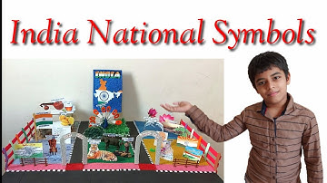 National Symbols of India Model for School Project/India National Symbols In Tamil
