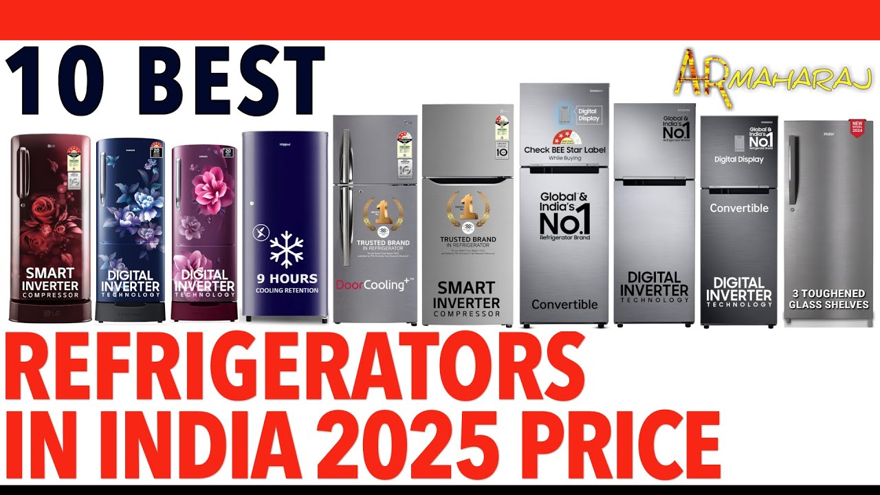 Top 10 Best Refrigerators iN India 2025 | Single and Double Door Fridge ...