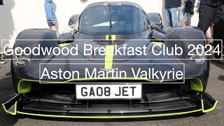 Aston Martin Valkyrie at Goodwood Breakfast Club 2024
