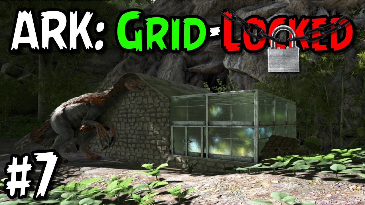 Crafting the Essentials + Greenhouse - ARK: Survival Evolved | Grid-Locked #7