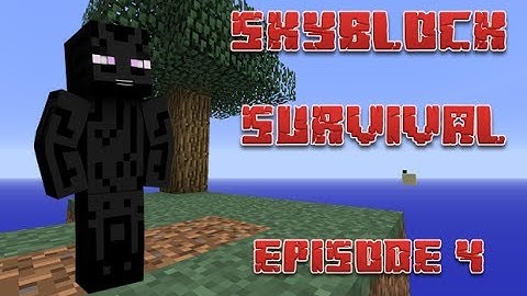 PROGRESS INTO THE NETHER! | Skyblock Survival #4 | Minecraft