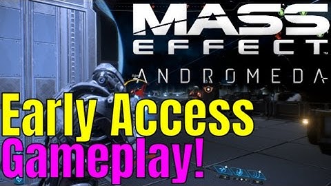 MASS EFFECT: ANDROMEDA - Early Access Multiplayer Gameplay | This is AMAZING!