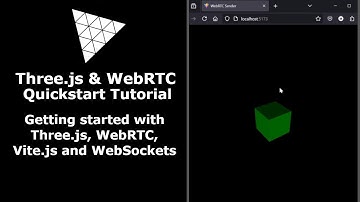 Three.js - WebRTC VideoStream with WebSockets - Full Tutorial