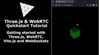 Three.js - WebRTC VideoStream with WebSockets - Full Tutorial