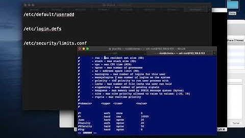 Valores preestablecidos para cuentas de usuarios - RedHat / Rocky Linux / Alma Linux / Oracle Linux