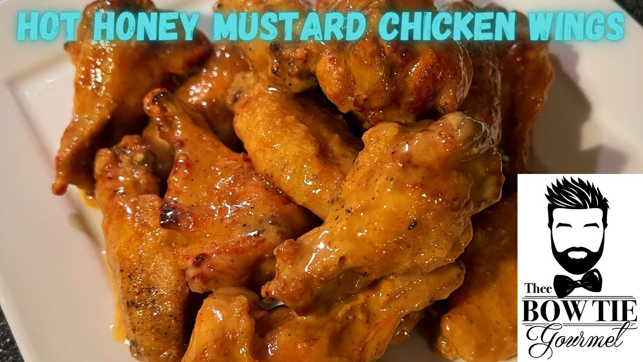Hot Honey Mustard Chicken Wings YouTube