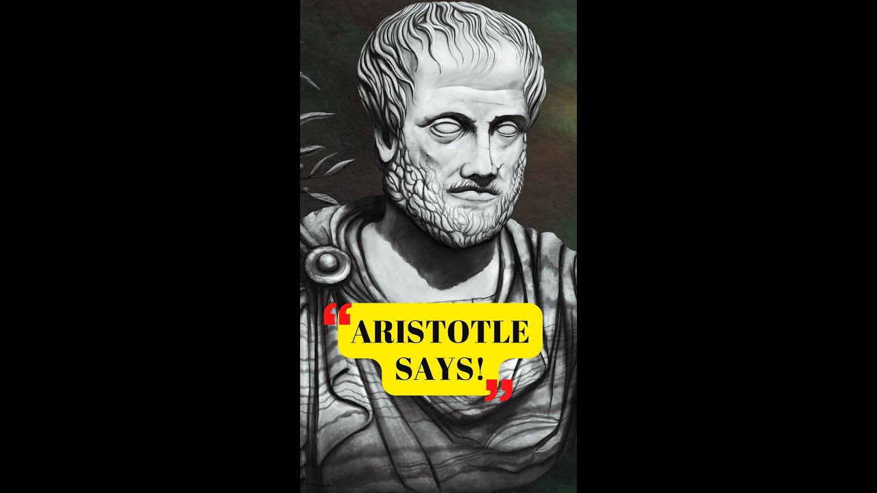 KNOWING YOURSELF IS THE BEGINNING OF ALL WISDOM - ARISTOTLE SAYS 