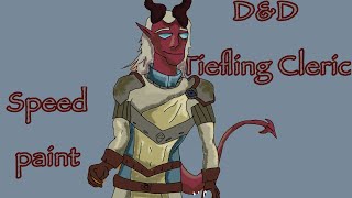 Trifling Cleric Speedpaint // D&D