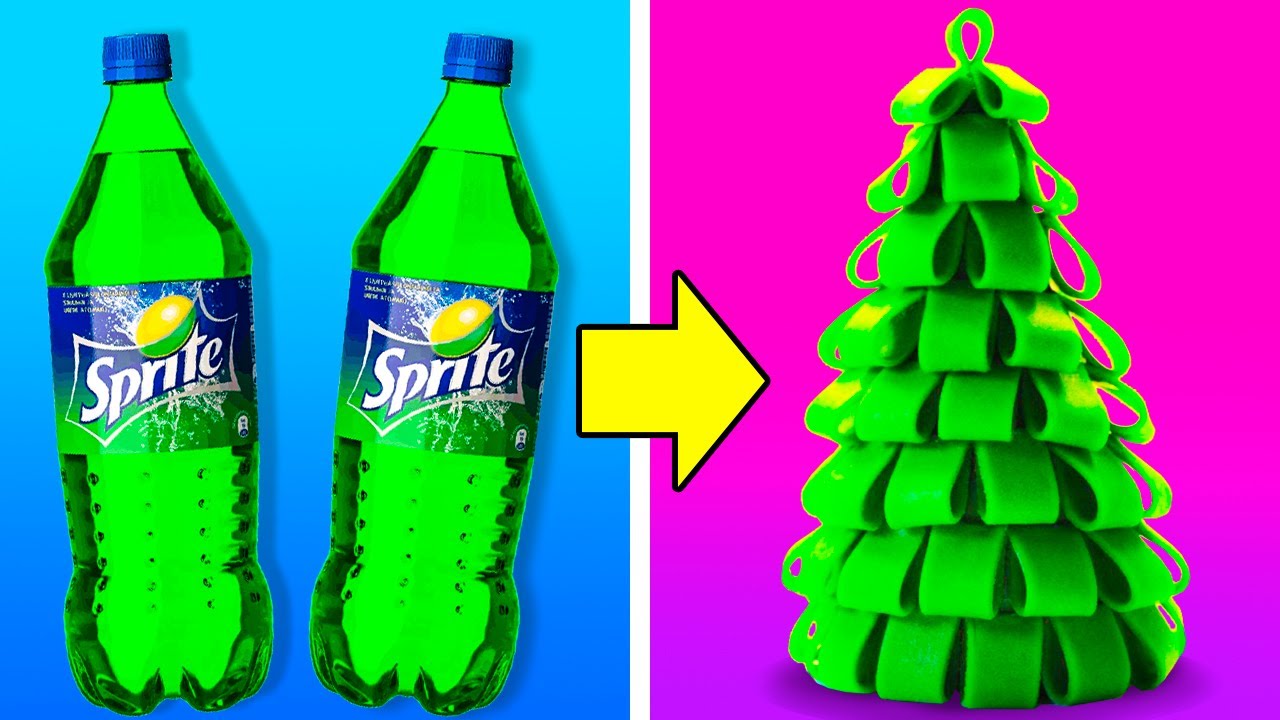  Cara  Membuat  Pohon  Natal Dari  Botol  Sprite  Most Wanted 