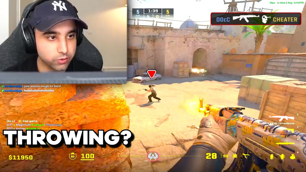 WHEN THE CHEATER WANTS YOU TO WIN…