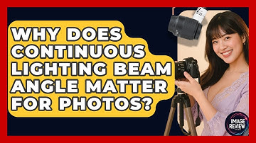 Why Does Continuous Lighting Beam Angle Matter For Photos? - Image Review Studio