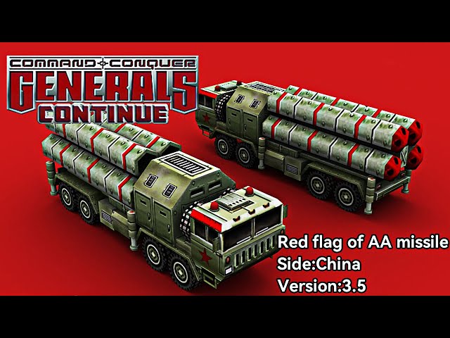 Red Flag - New Unit For China - Command and Conquer Generals