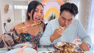 samoan Fiancé trying naga pork for the first time 🐷🐷🐷 || first every nagamese vlog