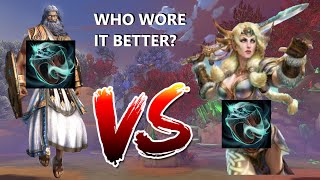 WHO'S BETTER WITH AUTO ATTACKS... ZEUS VS FREYA - Grandmasters  Ranked 1v1 Duel - SMITE