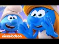 The Smurfs | Bagaimana Membuat Grouchy Tersenyum? | Nickelodeon Bahasa