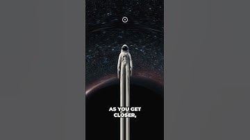 When a black hole turns you into spaghetti.  #cosmoknowledge #universe #space #cosmos #blackhole