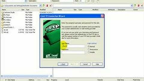 CuteFTP How To Setup Connection