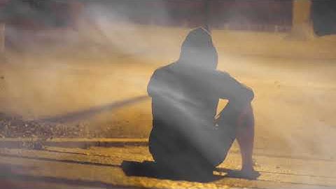 Sad Depressed man sitting | Smoke effects | No copyright Videos | fog effect background video vfx