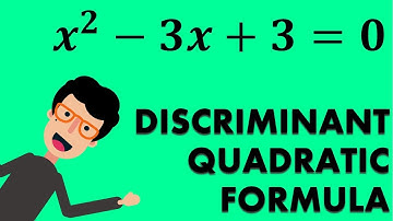 QUADRATIC EQUATION  | USING THE DISCRIMINANT TO IDENTIFY THE SOLUTION | Example 1
