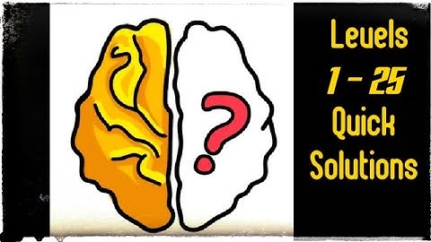 Brain Out Walkthrough Levels 1 To 25