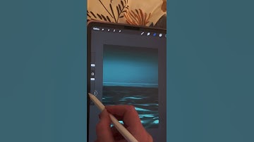 Digitally Paint Ocean Waves in Procreate Tutorial