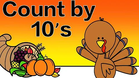 Count By 10: Thanksgiving Math Brain Break: Up to 100
