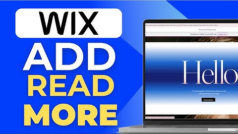 How To Add Read More On Wix In 2025