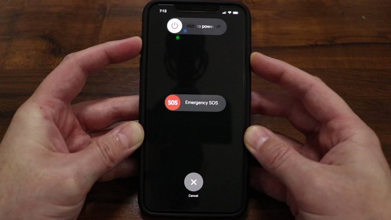 How To Turn OFF The iPhone Xs Max - YouTube