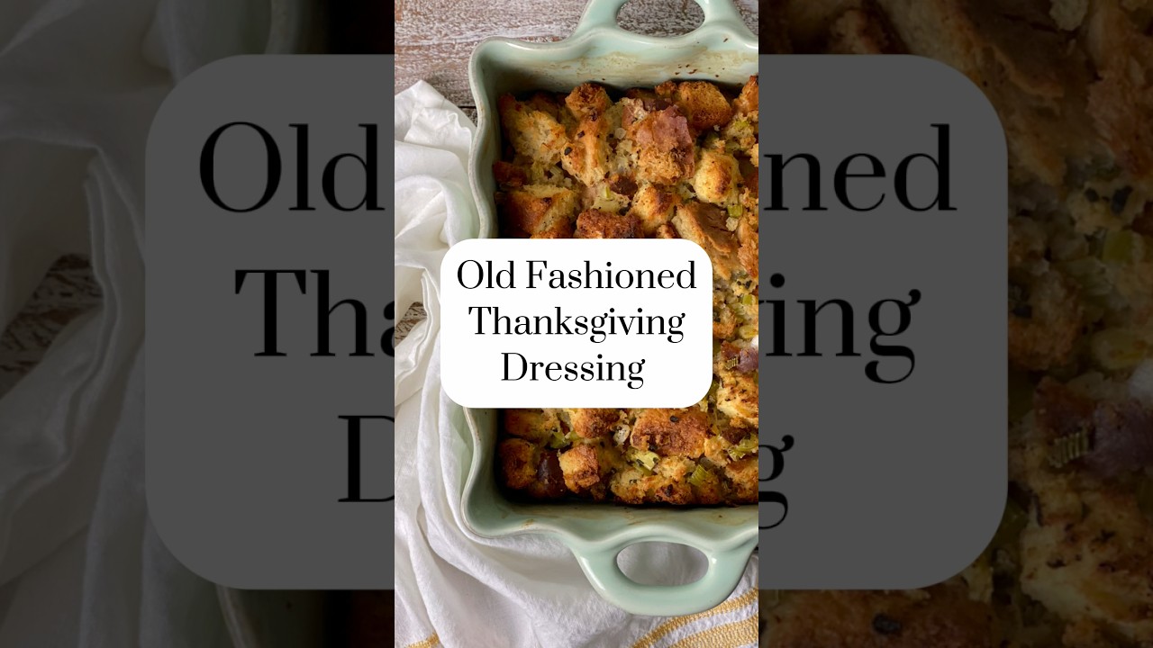 Classic Sage Stuffing (Thanksgiving Stuffing) - The Foodie Physician