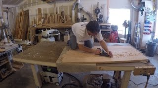 In this video I work on building the top of the desk and drawer glides. I finish it off with a bit of final assembly. If you would like to ...