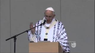 Papa Francisco previene contra "liderazgos únicos"