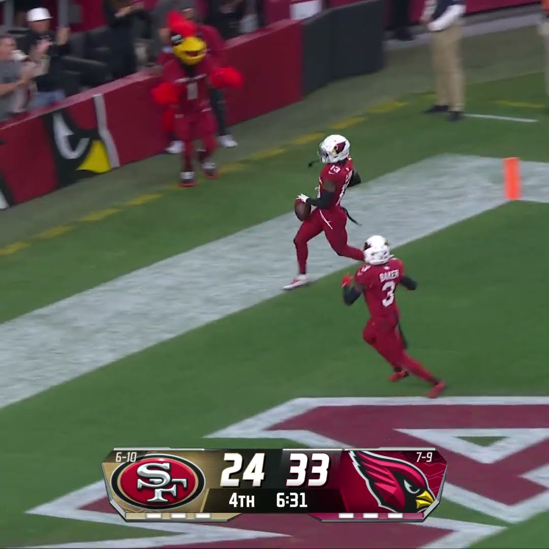 KeiTrel Clark intercepts the Joshua Dobbs pass vs. San Francisco 49ers
