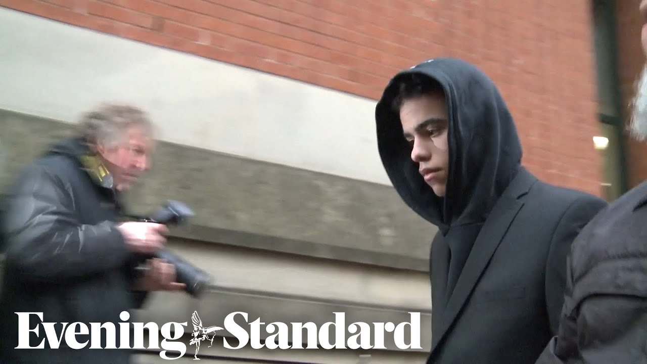 Footballer Mason Greenwood arrives for court appearance