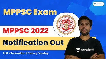 MPPSC 2022 Notification Out | Know Full Details | Strategy | Neeraj Pandey